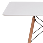 Стол LA ALTA EAMES DSW 90*90 белый
