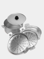 Мантоварка 6.0л с 3 сетками 2,2 кг 180635