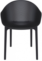 Кресло пластиковое, Siesta Contract Sky, черный