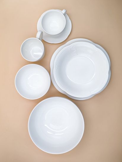 Салатник 21х9 см. набор 2 шт. "White Ornaments"