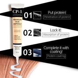 Esthetic House Cp-1 Premium Silk Ampoule ампулы для сухих и поврежденных волос