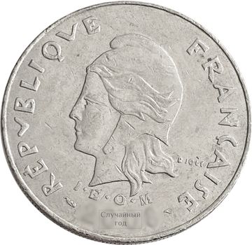 20 франков 2006-2020 Французская Полинезия