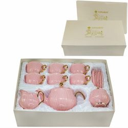 Lenardi 109-112 Чайный сервиз 15пр. 250 мл в под.уп.(х3)Фарфор