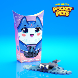 Конструктор Marioinex Mini Waffle Pocket Pets 907047 «Скат» 25 деталей 907047 — фото 3