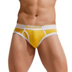 Мужские трусы брифы желтые GAUVINE 2002