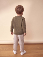 Джемпер с вышивкой для мальчика Next K82-481, Хаки