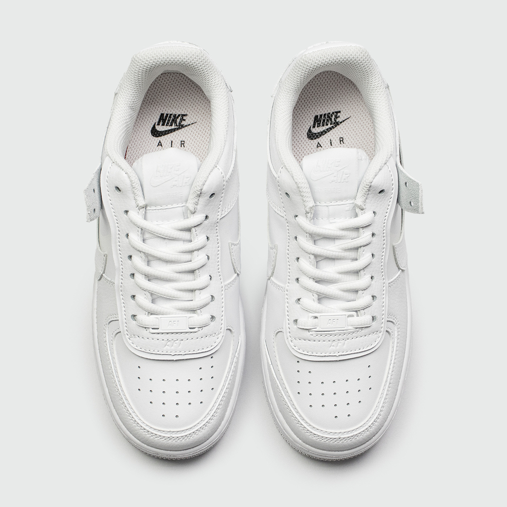 Кроссовки Nike Air Force 1 Wmns Shadow Triple White