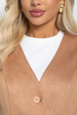 Жилет Силуэт (персиковый) Б11461 LT Collection