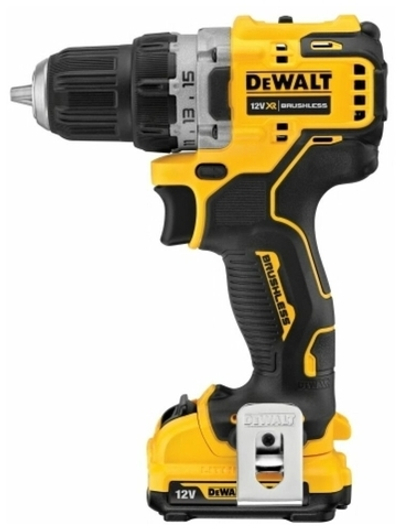 Компактная дрель-шуруповерт DEWALT 12 В XR DCD701D2-QW