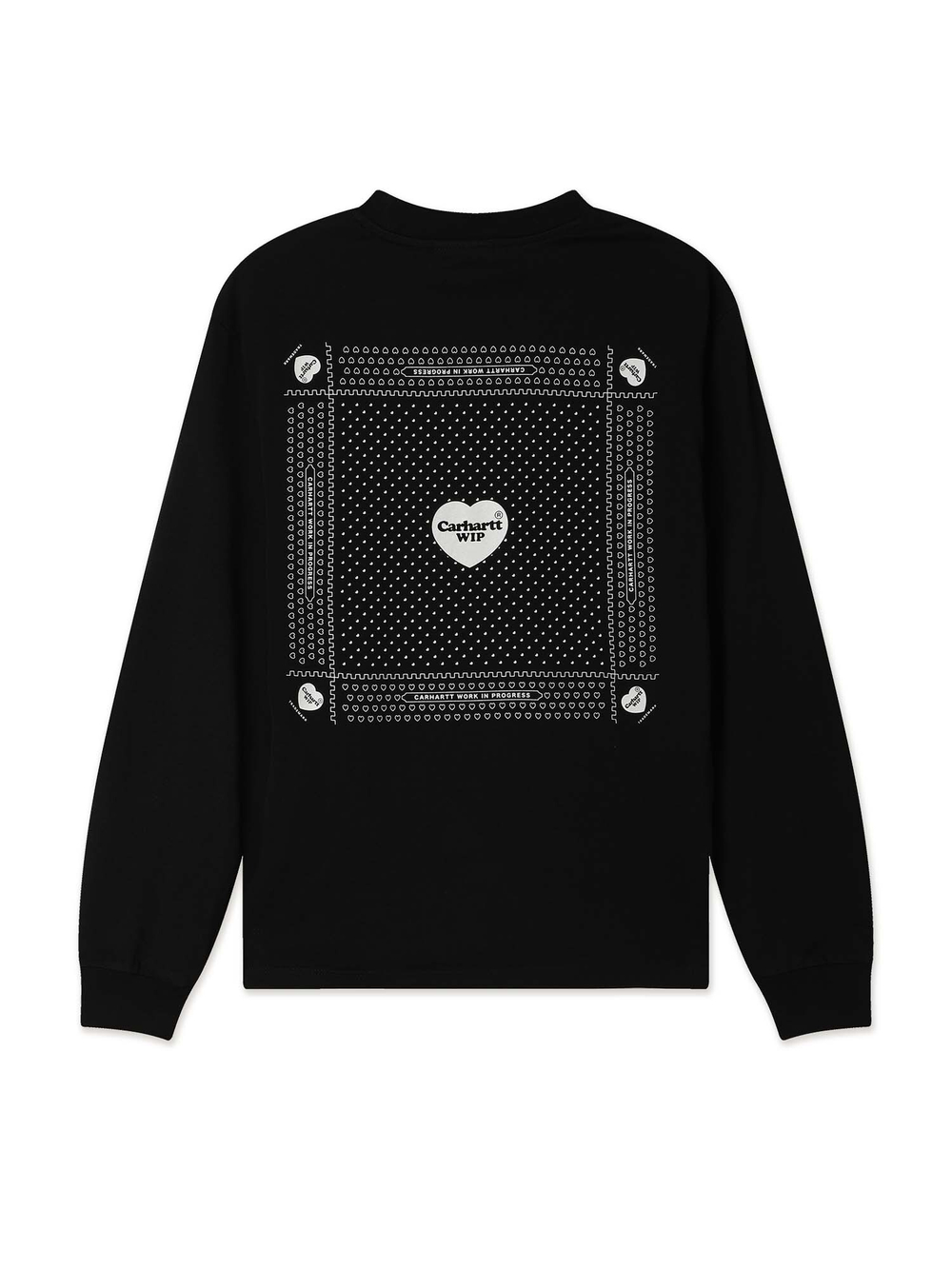 Женский Лонгслив Heart Bandana