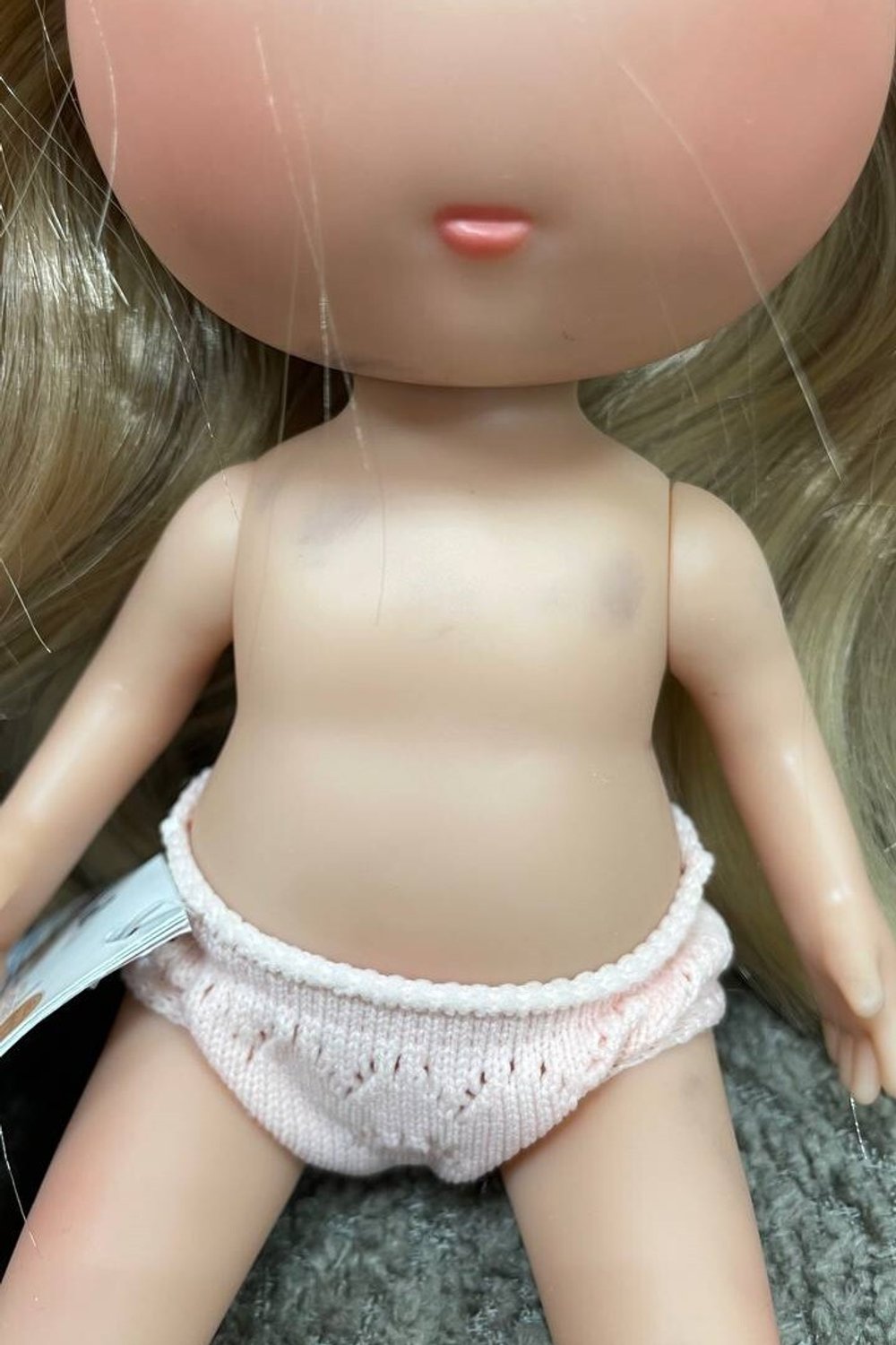 УЦЕНКА Кукла Nines виниловая 23см Little Mia без одежды (3199W1A)