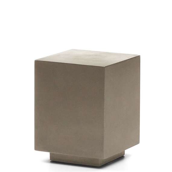 Журнальный столик из цемента Rustella, 35x35 см | La Forma | Испания