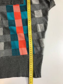 Джемпер для стильного образа, визуально на 48 размер