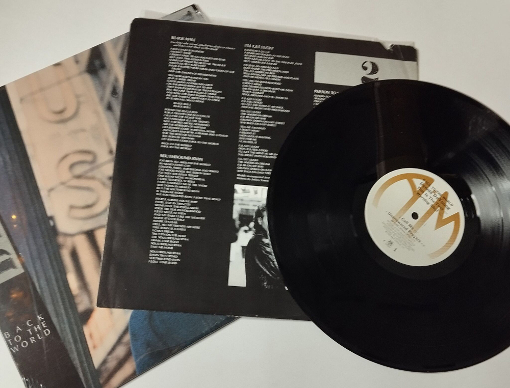Винтажная виниловая пластинка LP Dennis De Young Back To The World (USA 1986)
