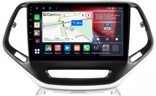 Магнитола для Jeep Cherokee 2014+ - Canbox 10-811 Qled, Android 10, Быстрая, SIM-слот