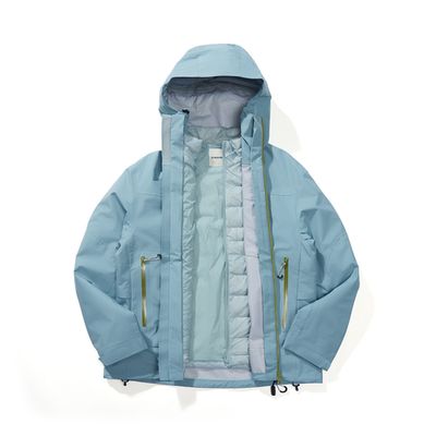 WMNS Куртка Nothomme Monterest 3-in-1 Waterproof голубой
