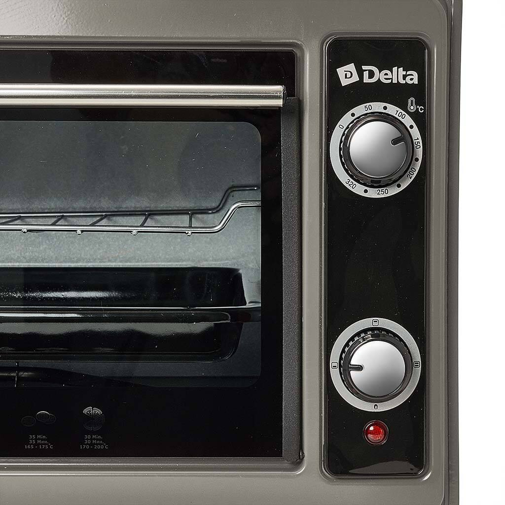 Мини-печь DELTA D 0122 серая