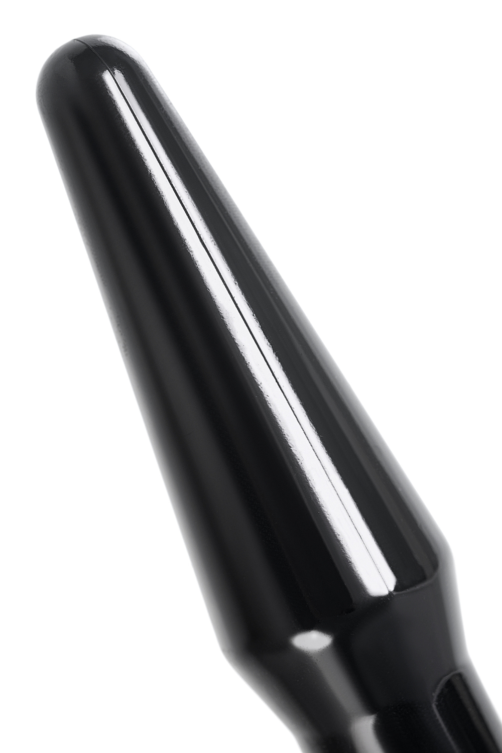 Анальная втулка TOYFA POPO Pleasure Gemini α, TPE, черная, 12,1 см