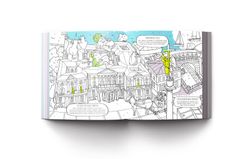 Раскраска-путеводитель «Санкт-Петербург», любимые города