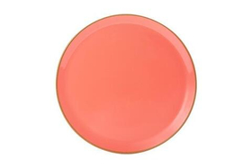 Тарелка для пиццы 20 см цвет оранжевый Seasons