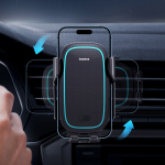 Автомобильный держатель с беспроводной зарядкой Baseus Milky Way Pro Wireless Charging Electric Car Mount Phone Holder 15W (На воздуховод)