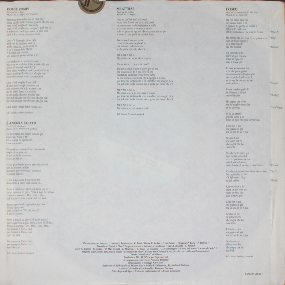 Adriano Celentano / La Pubblica Ottusita (LP)