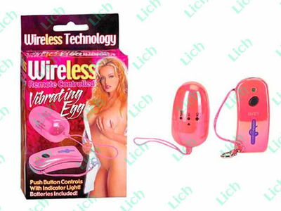 Виброяичко с беспроводным пультом управления и несколькими скоростями вибрации