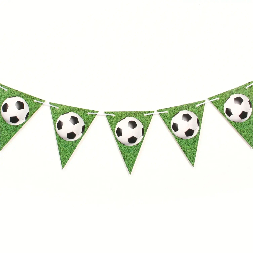 Растяжка «Футбол» 20 x16.5 см, 8 флажков