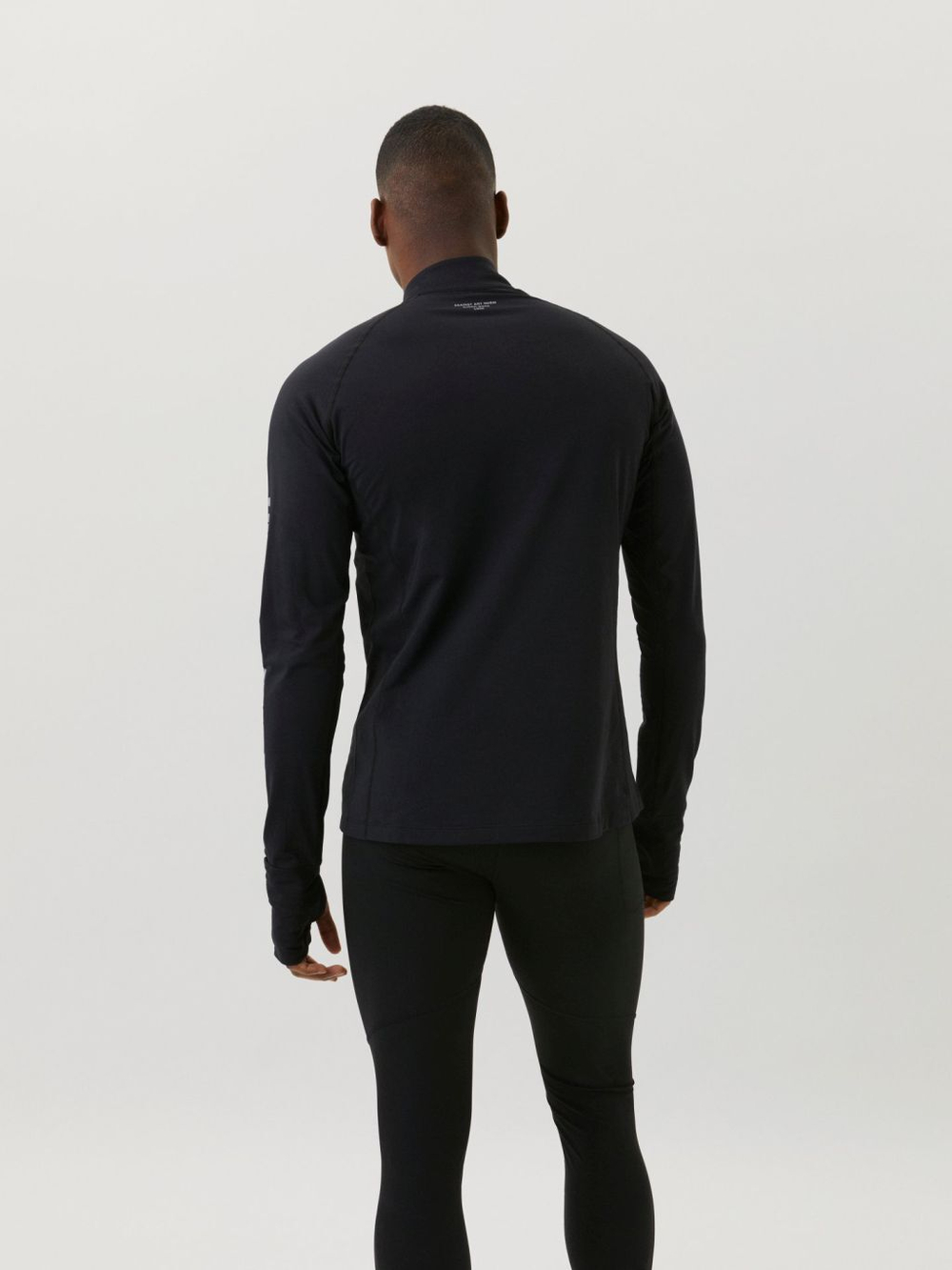 Мужская теннисная кофта Björn Borg Stockholm Midlayer M - black beauty