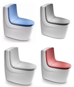 УНИТАЗ-КОМПАКТ ROCA KHROMA c сиденьем и спинкой