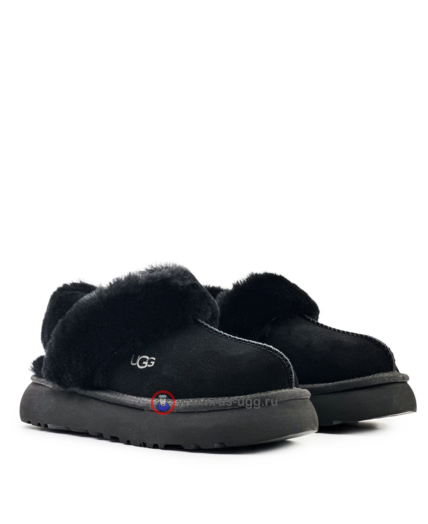 SLIPPERS DISQUETTE-Black