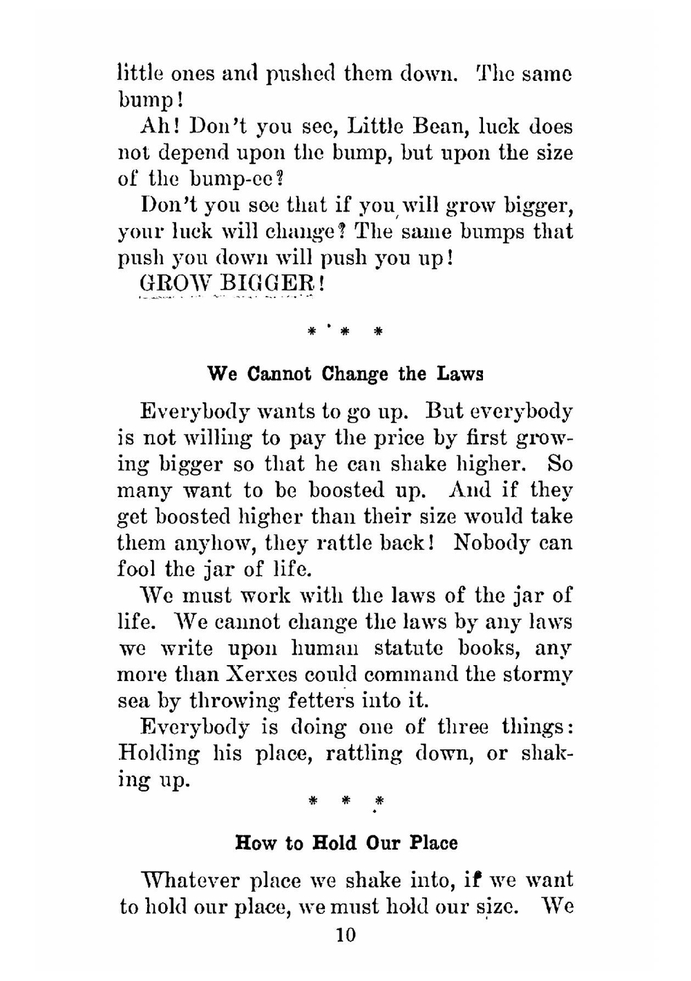 It's up to you | Ralph Albert Parlette