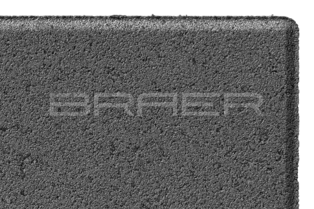 Тротуарная плитка Braer Сити 300 x 300, Серый, 80 мм