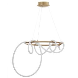 Citilux PYTHON CL220263 Люстра подвесная с пультом Бронза