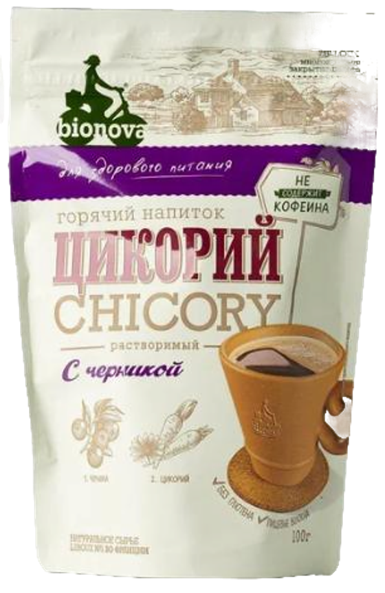 Цикорий с черникой BIONOVA 100г