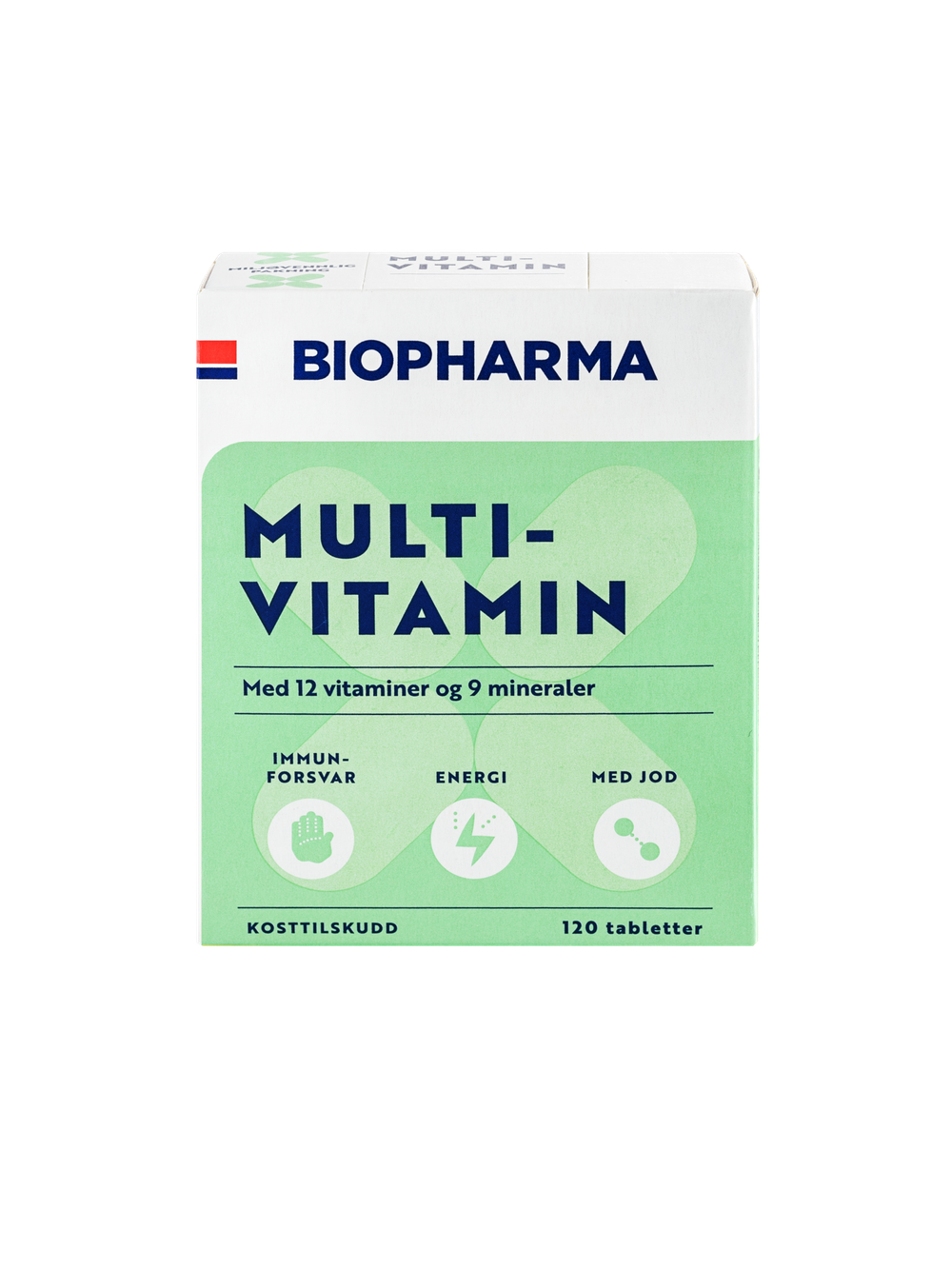 Мультивитамины Biopharma Multivitamin комплекс витаминов для женщин и мужчин, 120 таблеток