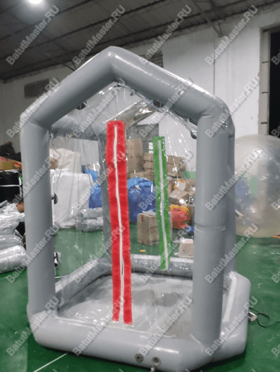 Надувной шатер "Серый" 1,5*1,5*2,5 м