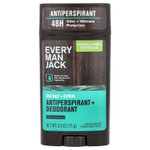 Every Man Jack, дезодорант-антиперспирант, морская соль и цитрус, 73 г (2,6 унции)