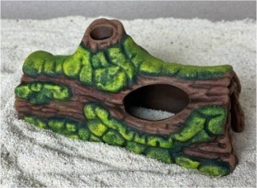 Декорация "Полено", 12*6*5, К-29