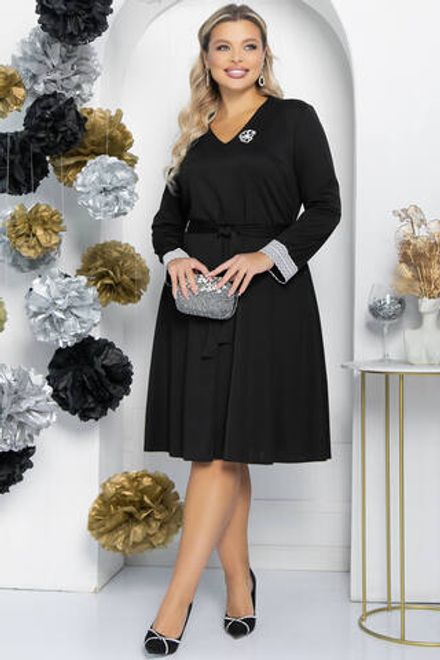 Платье Денвер (черное) П11435 LT Collection