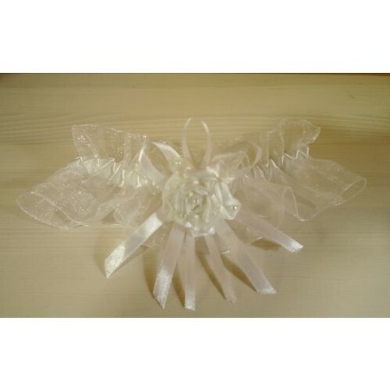 Подвязка белая SvetikFantasy, 5,6см №4819.60