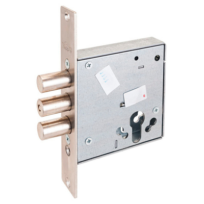 Замок Эльбор врезной 1.01.07.0.0 Лазурит никель под ц/мех б/руч (20)