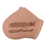 Мастурбатор-полуторс Bernace с вибрацией (Цвет: карамель (темно-бежевый))