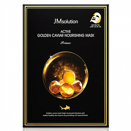 JMsolution Маска ультратонкая с золотом и икрой, 30 мл