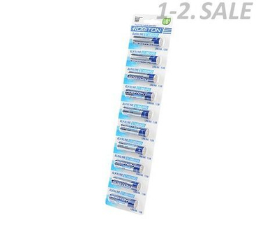 ROBITON STANDARD LR6 (АА) BL10 элемент питания (пальчиковая батарейка, 10 шт)