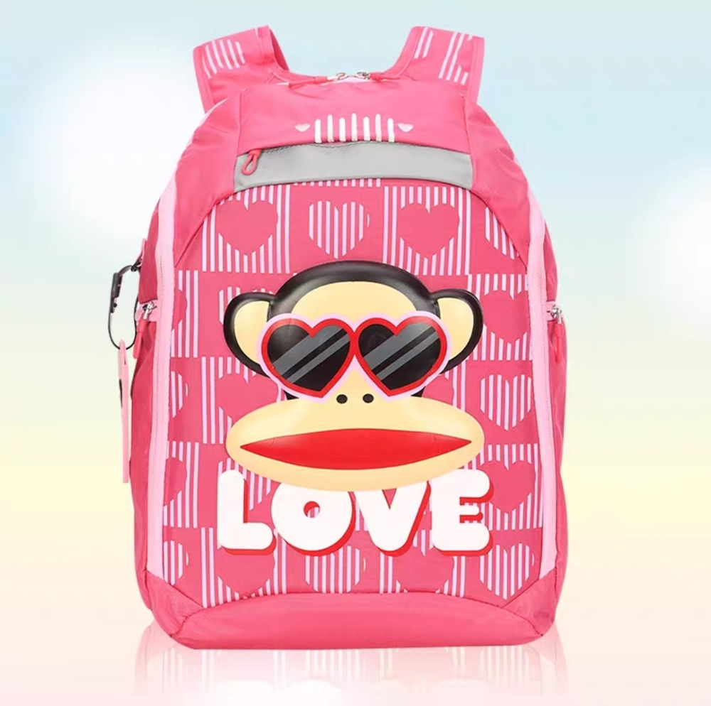 Школьный рюкзак Paul Frank Love (Pink)