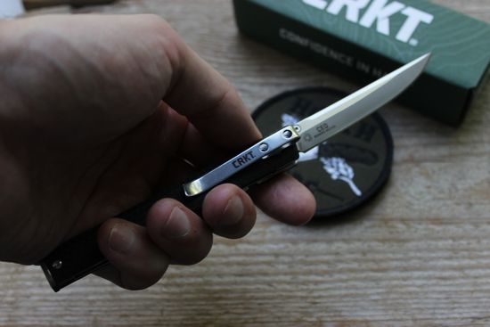 Складной нож CRKT 7096 CEO c клинком из стали 8Cr13MoV, рукоять GRN