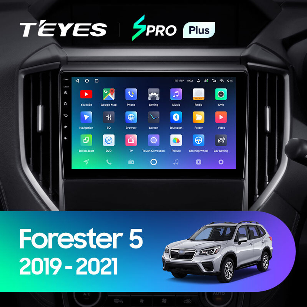 Teyes SPRO Plus 9" для Subaru Forester 5 2018-2021