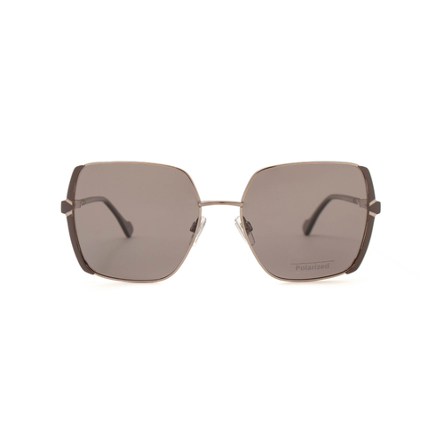 Солнцезащитные очки Megapolis 738 Brown квадрат стальные с коричневым