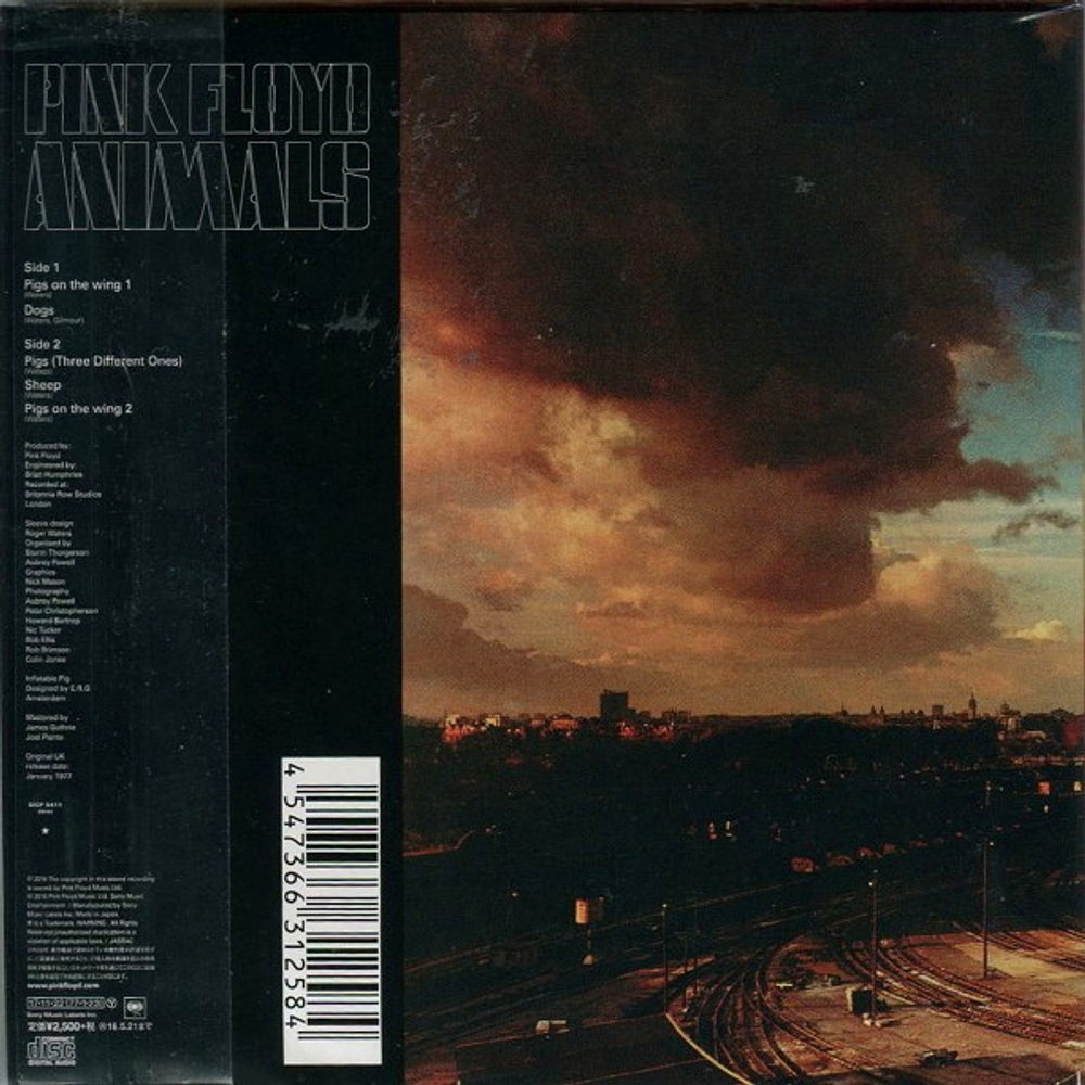 Pink Floyd / Animals (Mini LP CD)